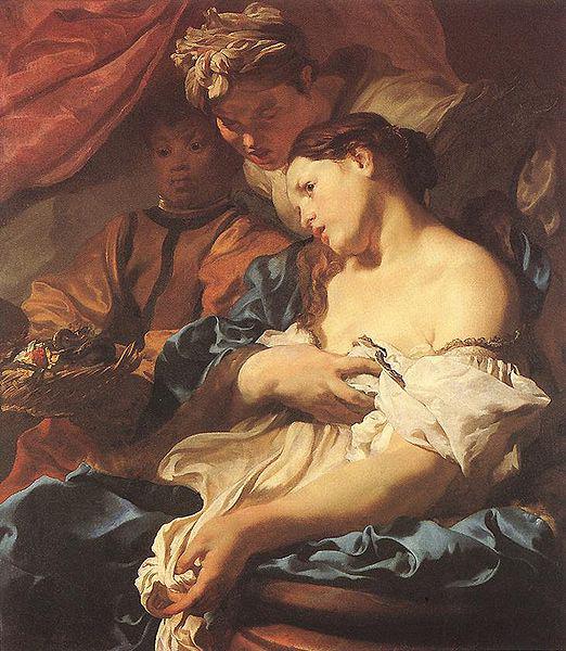 Johann Liss Death of Cleopatra oil painting image